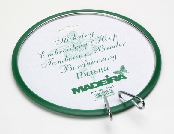 BASTIDOR MADEIRA BORDADO 7" (18CM) - ARO METALICO - Image 2